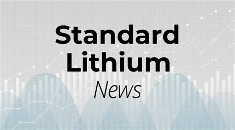 Standard lithium news. Things To Know About Standard lithium news. 