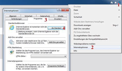 Standardbrowser in Windows 7 festlegen - wie-wie.de