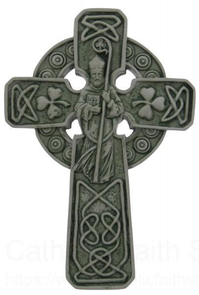 Standing Celtic Cross 7" St. Patrick