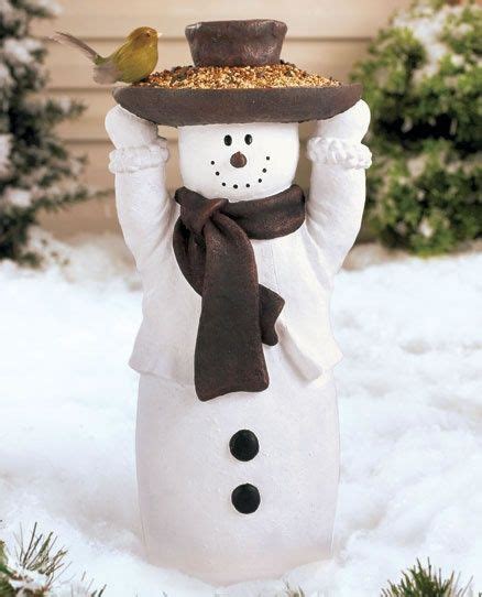 Standing Snowman Bird Feeder Wayfair