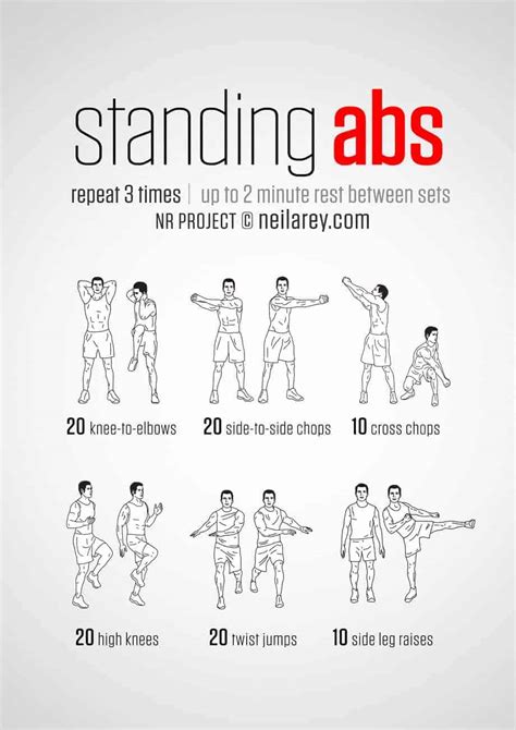 Standing ab workout. Things To Know About Standing ab workout. 