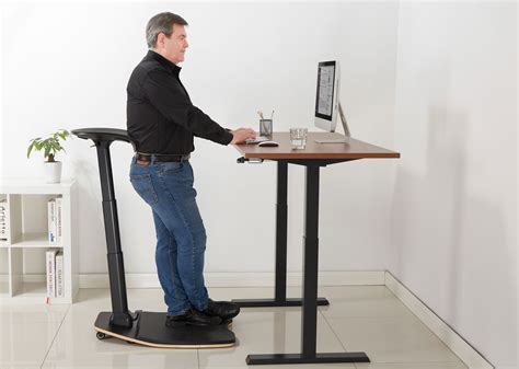 Standing desk chair. Branch Standing Desk. $699 at branchfurniture.com. “A standing desk allows you the flexibility to keep working without having to leave your workstation while you are giving your body a break ... 