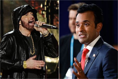 Standing down: Ramaswamy agrees to stop performing Eminem’s work