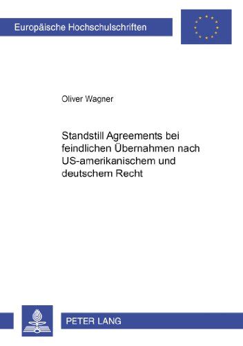 Standstill agreements bei feindlichen übernahmen nach us amerikanischem und deutschem recht. - Manuale di ricarica hornady 9 ° edizione torrent.