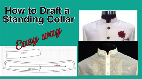 Standup Collar Pattern tutorial/chinese collar/mandarin collar YouTube