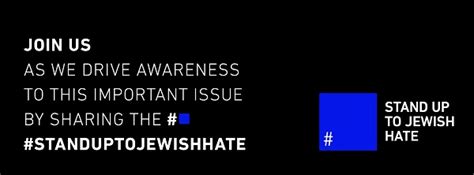 Standuptojewishhate - Join us in the #StandUpToJewishHate and #StandUpToAllHate movement. Together, we are strong and united against hate. Wear and share the Blue Square to show you stand …