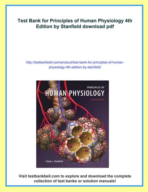 Stanfield Principles Of Human Physiology 4th Edition Pdf