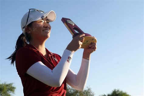 Stanford’s Rose Zhang, 19, breaks history as first women’s golfer to win back-to-back NCAA individual national titles