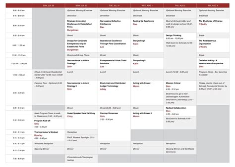 Stanford Live Calendar