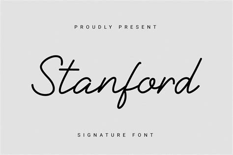 Stanford Script Font Fontsera