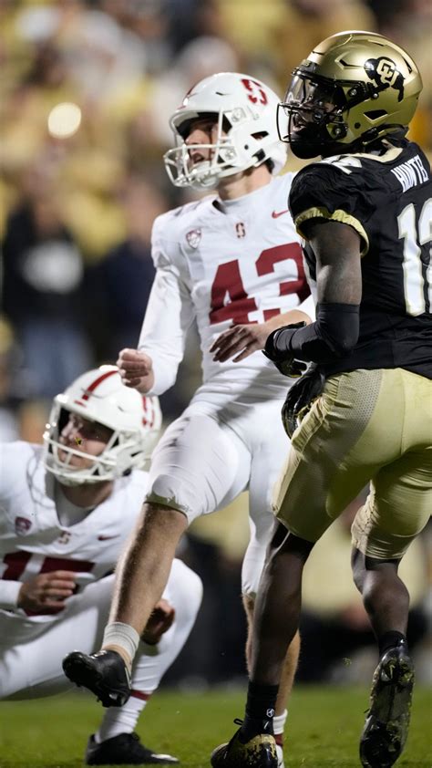 Stanford rallies from 29-point deficit, beats Colorado 46-43 in 2nd overtime on Karty field goal