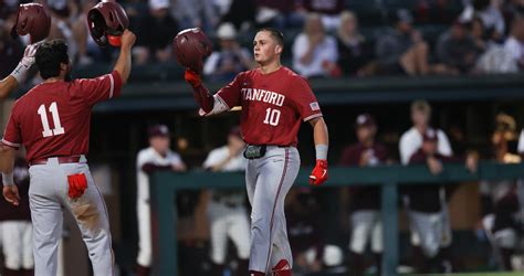 Stanford wallops Texas A&M, 13-5, forces Monday showdown for Stanford Regional title