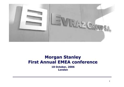 Stanley EEMEA Conference