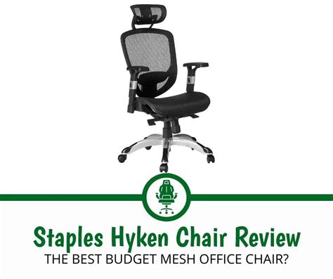 Staples Hyken Technical Mesh Chair Review (2024) Chair