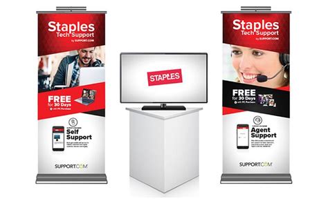 Staples banner printing same day. Victoria's Secret swimsuits start as low as $5, while appliances are 55% off at Sears and Staples has big discounts on laptops and tablets. By clicking 