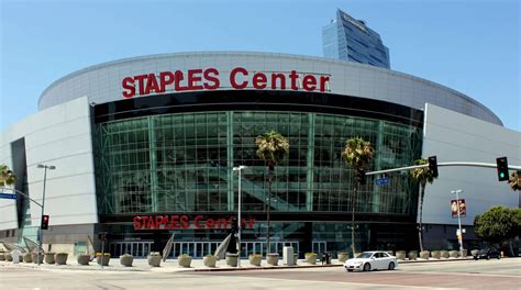 Staples Center is a large multi-purpose sports arena in Downtown Los Angeles. Adjacent to the L.A. Live development, it is located next to the Los Angeles Convention Center complex along Figueroa Street. Opening on October 17, 1999, it is one of the major sporting facilities in the Greater Los Angeles Area..