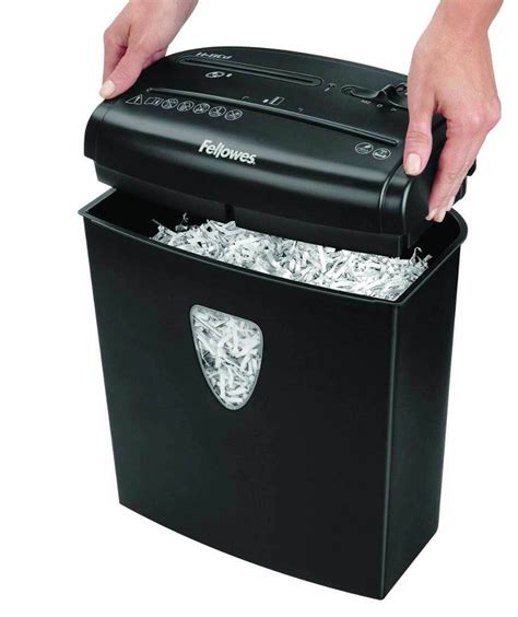 The Powershred 60 Mc has a pull-out 5-gals. capacity waste bin and can also shred staples and credit cards. It is backed by a 1-year product warranty. Shreds 10 sheets per pass into 5/32 in. x ½ in. micro-cut particles (Security Level P-4) for superior security. Provides powerful desk side shredding and, in addition to paper, can also shreds ...