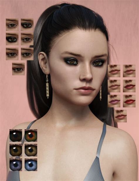 Star 2.0 for Genesis 3 Female 3D Models for Poser and Daz Studio