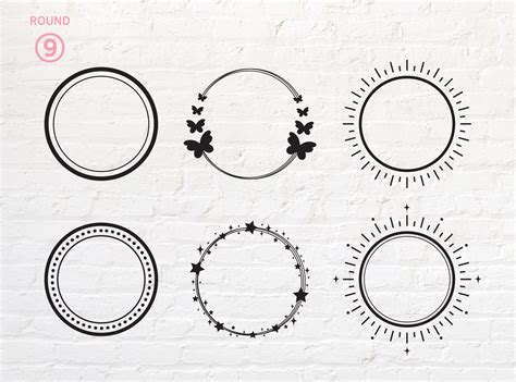 Star Circle Dxf - Etsy