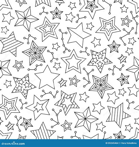 Star Coloring Pages - KiddyCharts