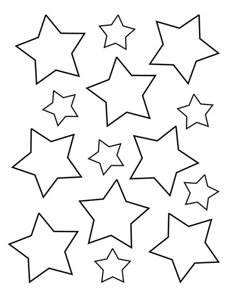 Star Coloring Shee