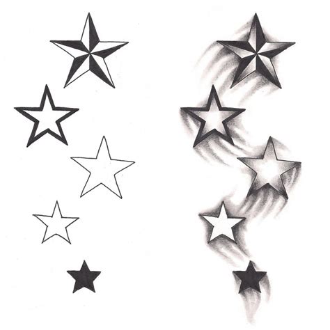 Star Tattoo Designs Drawing