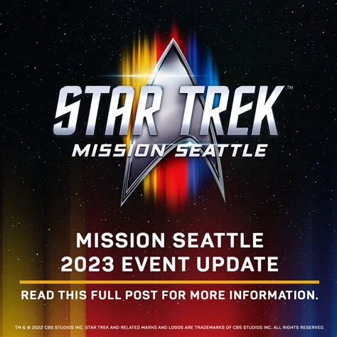 Star Trek Mission Seattle 2023