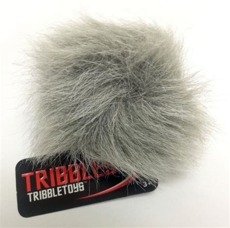 Star Trek Plush Tribble - Gray Tundra Tribble - Small Size