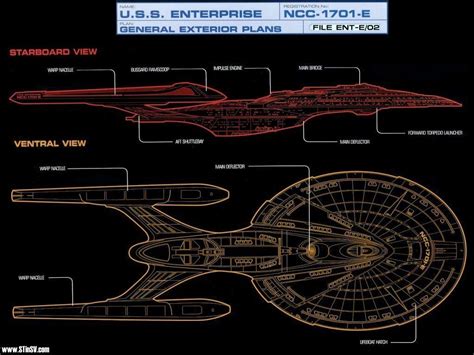 Star Trek Schematics Uss
