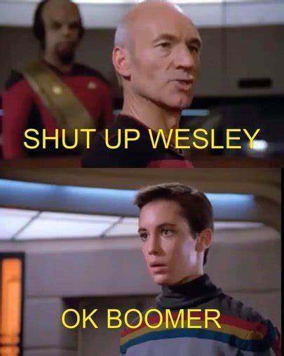 Star Trek Shut Up Wesley GIFs Tenor