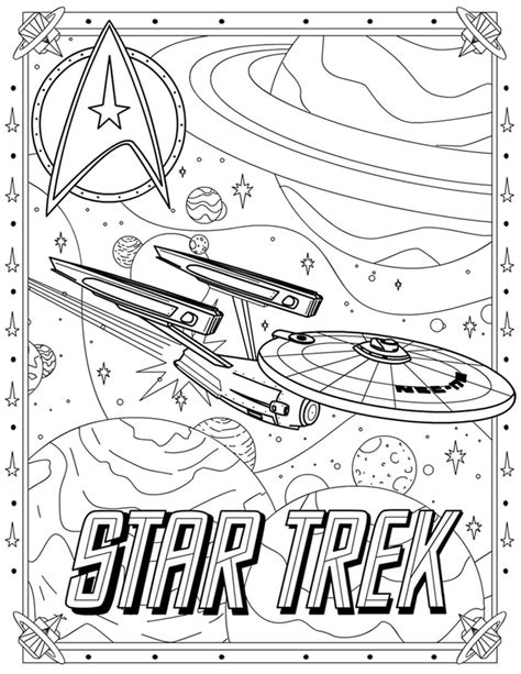 Star Trek Voyager Coloring Pages