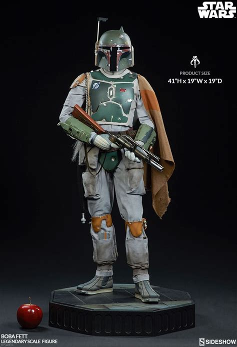 Star Wars: Boba Fett 1:1 Scale Bust - Sideshow Toys