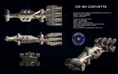 Star Wars: CR90 Corellian Corvette - Ship …