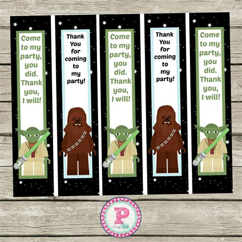 Star Wars Bookmarks Printable
