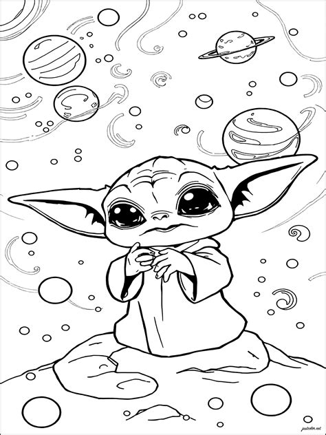 Star Wars Coloring Pages Adu