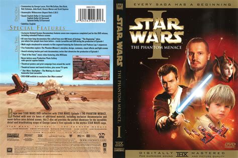 Star Wars Episode I: The Phantom Menace DVD Database