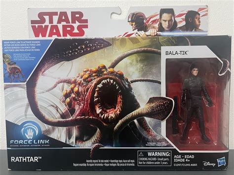 Star Wars Force Link Rathtar & Bala-Tik Figure