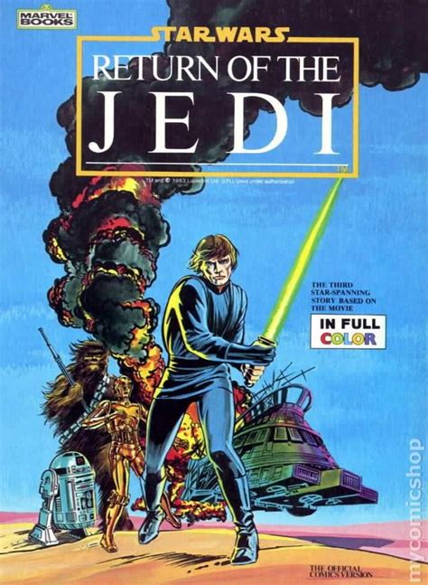Star Wars Return of the Jedi TPB (1983 Marvel) comic books