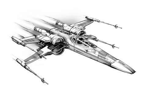 Star Wars Ship Drawings