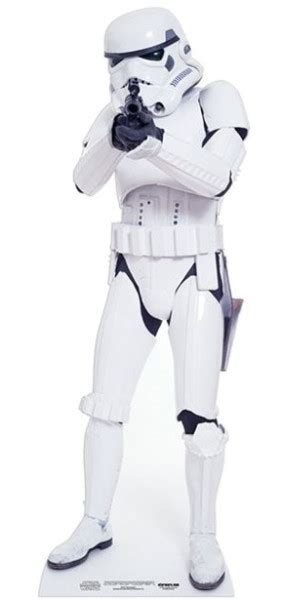 Star Wars Stormtrooper mini standee 96 cm Party.dk