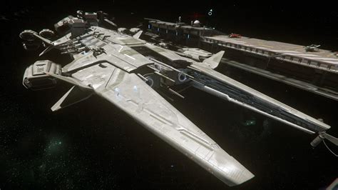 Star citizen large ships. I would say the largest ships that can still be somewhat effectively used solo would be the Constellation series, Corsair, and 600i. Personally I prefer the Connie for it's simple layout, effective weapons, drive through cargo bay, and snub fighter (when it works). But the Corsair has more firepower and a larger cargo bay. 