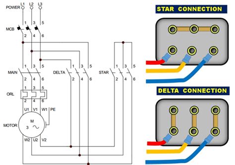Star delta starter circuit diagram manual. - Guía de estudio de prueba de práctica libre.