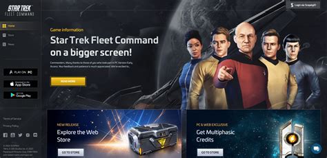 We’re excited to officially announce the release of the PC version of Star Trek Fleet Command to our entire community. Starting today, September 20th, 2021, everybody will be able to download and play STFC on their PC . STFC on PC gives players a bigger screen, with an adjustable window. Need another reason to play today?. 