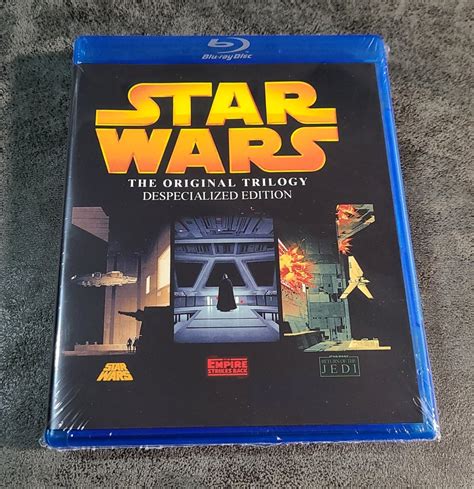 Star wars despecialized blu ray. The purpose of The Despecialized Edition is simply to allow new fans to see it in its original form and to protect Star Wars as a form of cultural heritage. The popularity of Harmy's Despecialized Edition shows that new is not always better. Fans have an affection for bloopers. We love that you can see an orange smudge under Luke's ... 