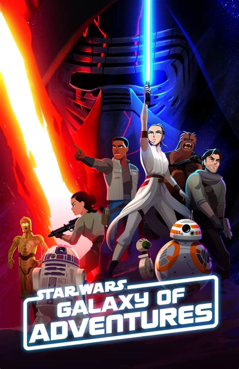 Star wars galaxy of adventures. Star Wars Galaxy of Adventures (2018– ) Episode List. Season: OR. Year: Season 2. S2, Ep1. 13 Mar. 2020. The Force Calls to Rey. 5.7 (46) Rate. The Force calls to Rey as she … 