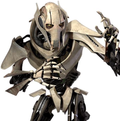 Star wars general grievous wiki. General Grievous is one of the five playable Villains in Star Wars Villainous: Power of the Dark Side. General Grievous' objective is to collect 8 Lightsabers. Grevious collects Lightsabers by defeating Heroes in his Sector. General Grievous' Villain Deck contains 14 Allies (4x B1 Battle Droids, 2x B2 Super Battle Droids, 3x BX-Droid Commandos, 2x Droidekas, Gor, 2x Magna Guards), 8 Effects ... 