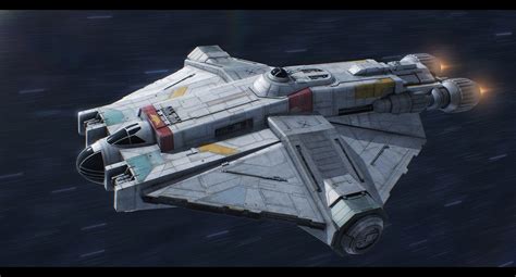 Star wars ghost. The Ghost' s render. Concept art of the Ghost, escaping from an Imperial Star Destroyer. Info on the Ghost. The Ghost, as seen in Star Wars Rebels: Ghost Raid. The Ghost flies past Ryloth. In Star Wars Rebels: Recon Missions. The Ghost' s cameo in Rogue One. Categories. 