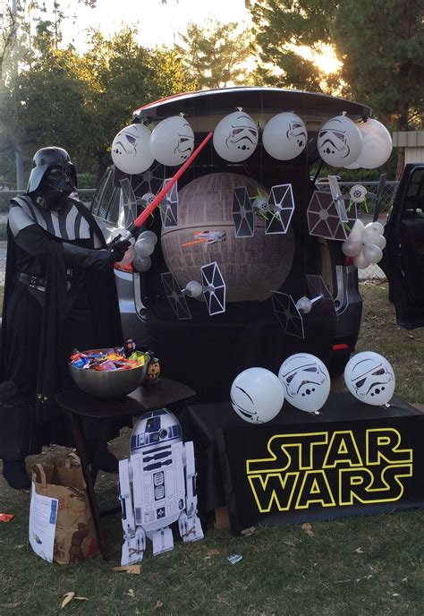 The Benefits of Star Wars-themed Trunk or Treat Events Positive impact on community building. Star Wars is a cultural phenomenon that has captured the …. Star wars trunk or treat
