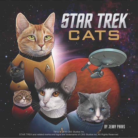 Full Download Star Trek Cats Star Trek Book Book About Cats By Jenny Parks