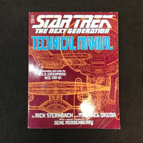 Full Download Star Trek The Next Generation Technical Manual By Rick Sternbach